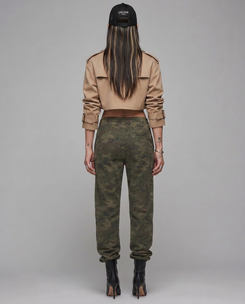 TAN TRENCH BLAZER — alternate view