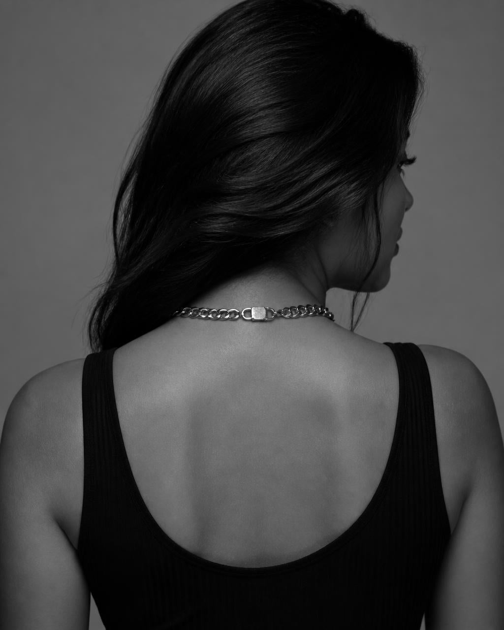 CHAIN REACTION NECKLACE — alternate view